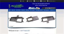 Desktop Screenshot of anvautoparts.com